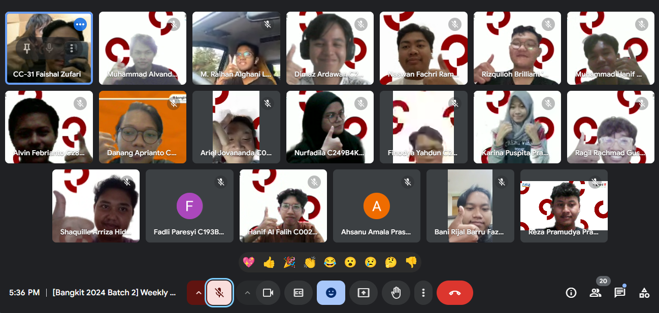 Bangkit Academy: Cloud Computig