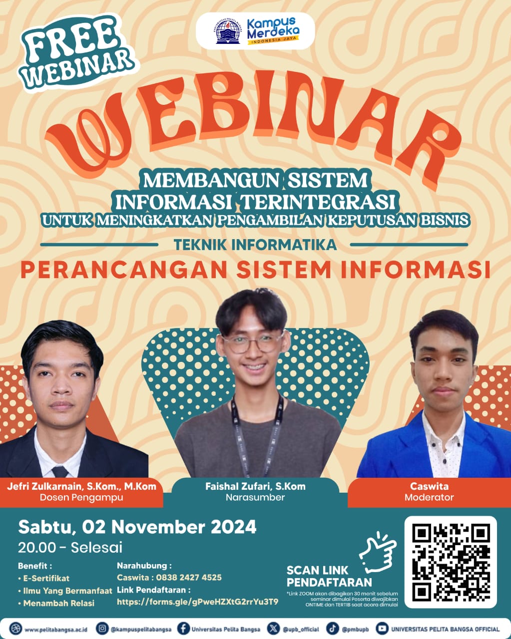 Universitas Pelita Bangsa Kuliah Tamu Membangun Sistem Informasi